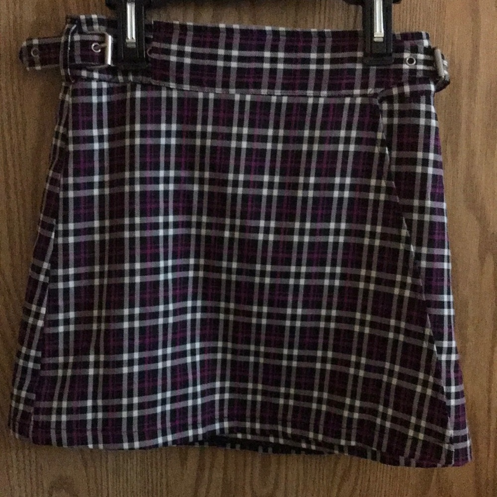 Plaid Skirt
